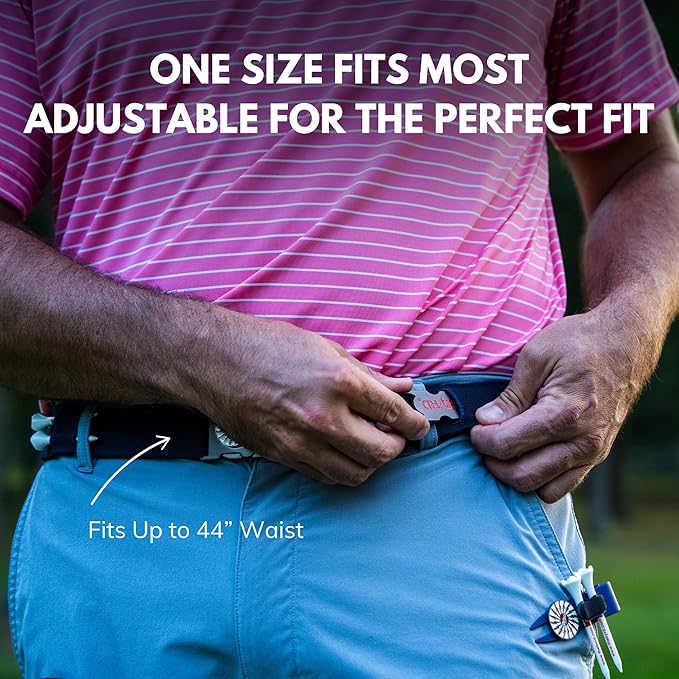 THE BYRD GOLF BELT ✶ Black