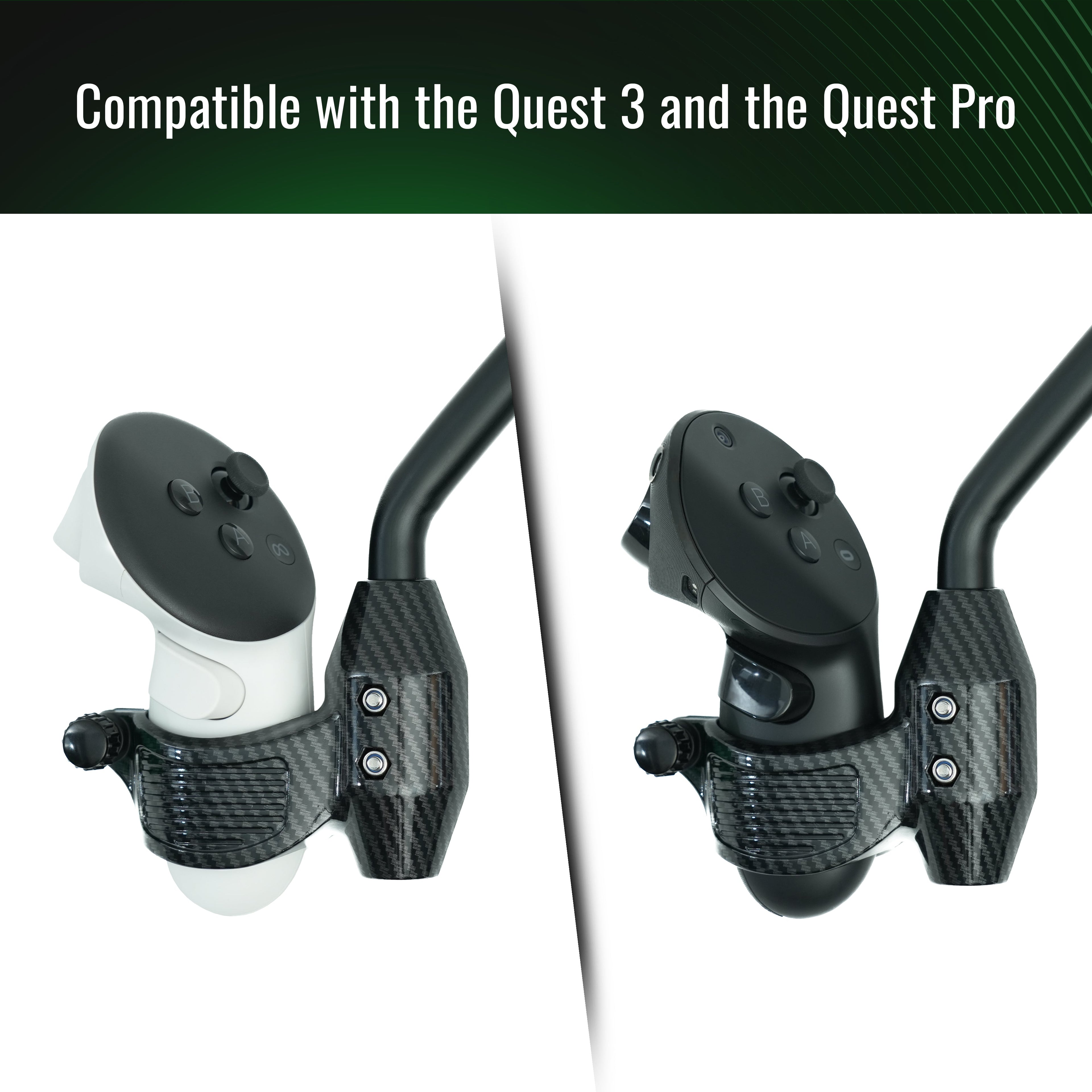 DriVR Ace - VR Golf Club Handle Accessory - Compatible with Quest 3/3s and Pro