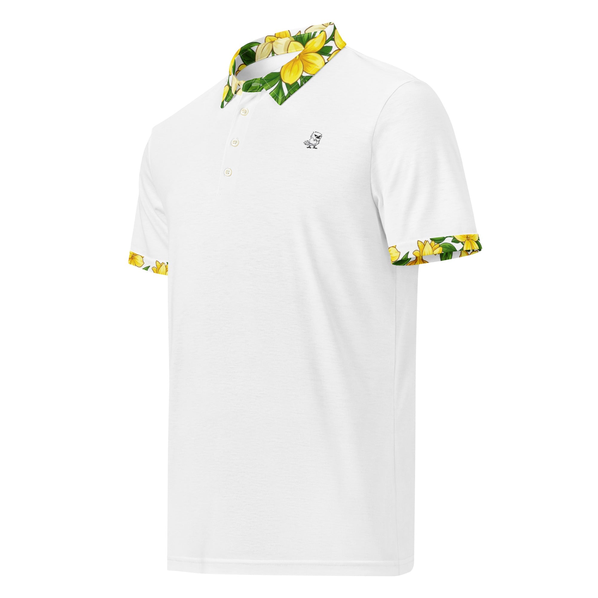 Yellow Jasmine Fever Golf Polo - Limited Edition
